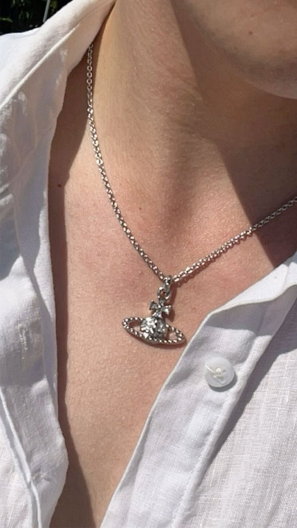 Vivienne Westwood Mayfair Bas Relief Pendant Necklace 經典熱賣款🔥｜Babymonster Rami都在戴 - Topickstore