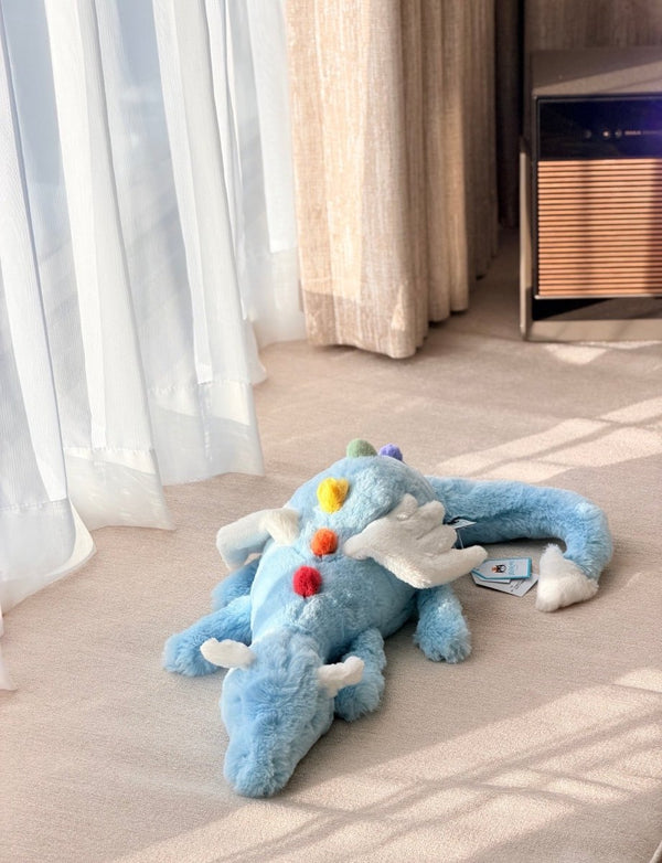 JELLYCAT 人氣新款SKY DRAGON🩵 ｜50cm公仔 & 迷你鎖匙扣 ✨ - Topickstore
