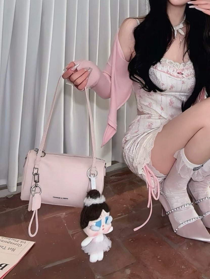 CHARLES & KEITH LEVY 波士頓包｜[超夢幻粉紅・氣質少女感] - Topickstore