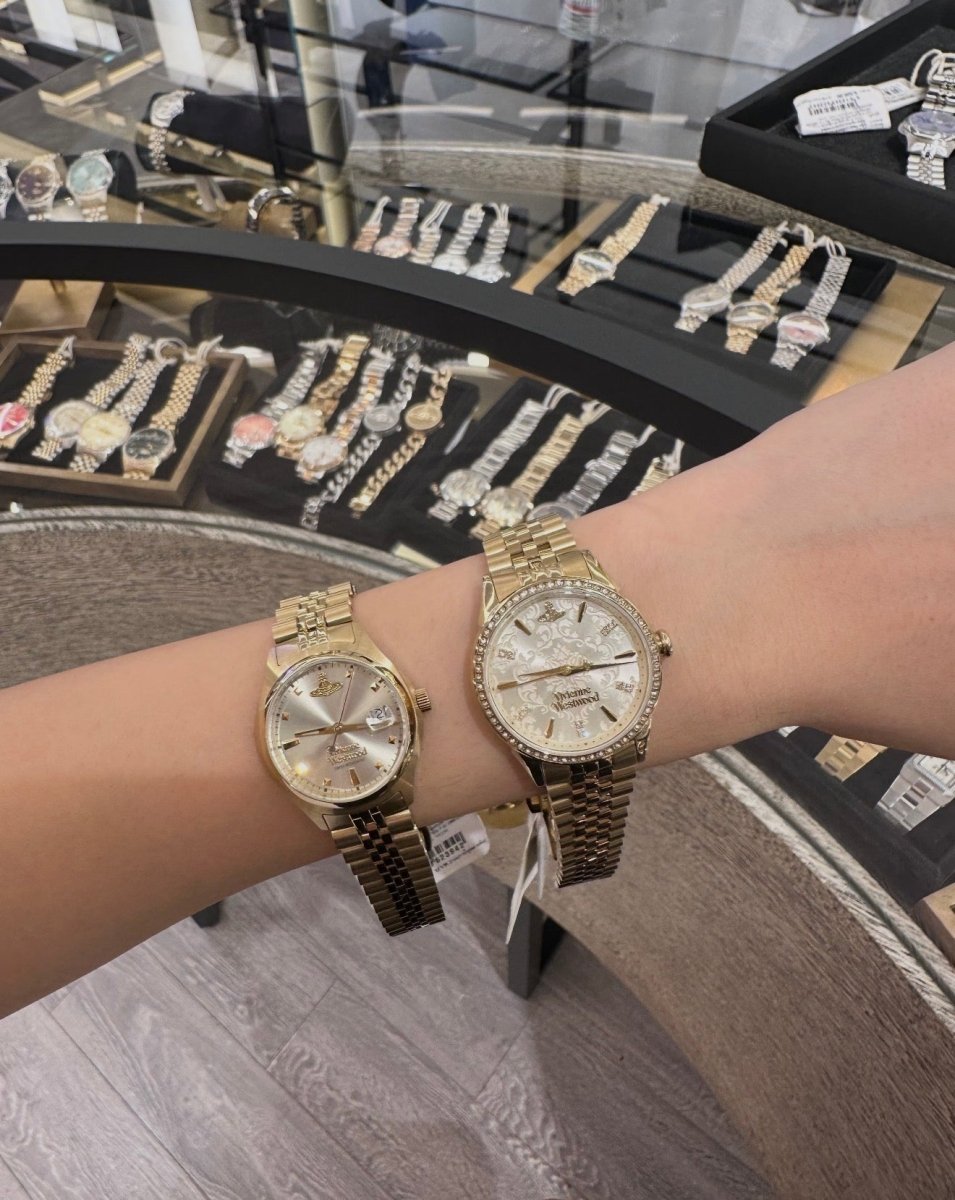 Vivienne Westwood Little Wallace Watch - 碎花金 - Topickstore