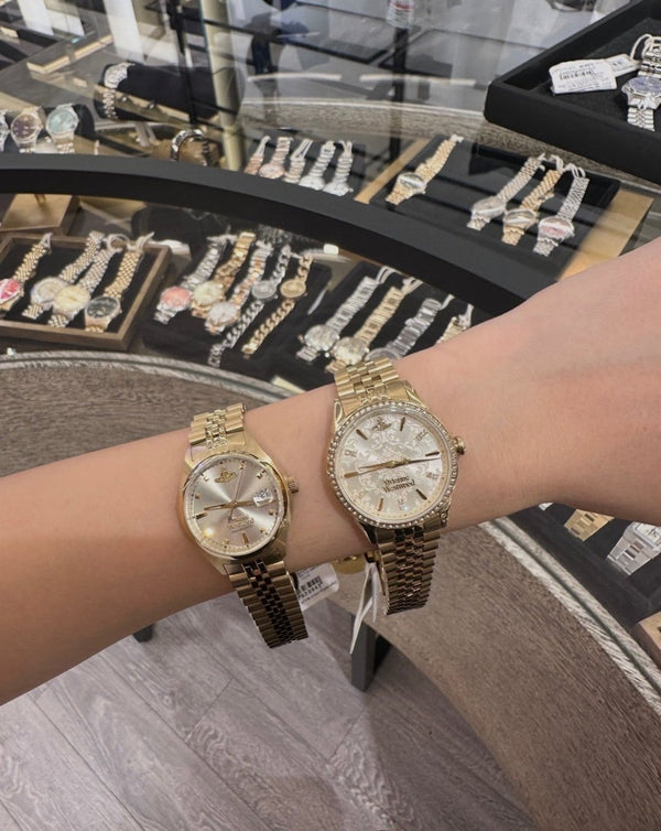 Vivienne Westwood Little Wallace Watch - 碎花金 - Topickstore