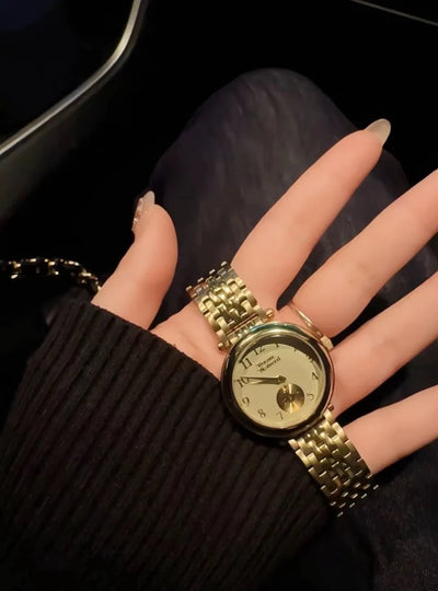 Vivienne Westwood Primrose 經典金色優雅腕錶 - TOPICKSTORE