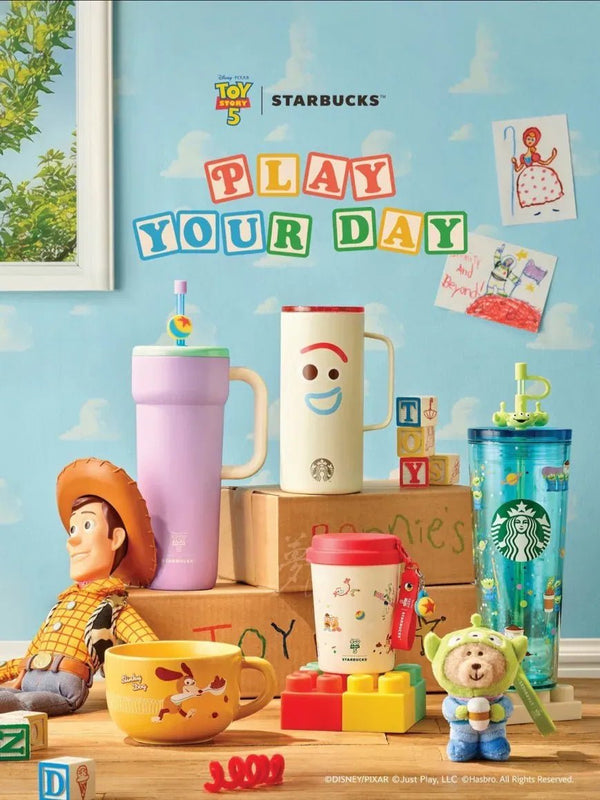 【韓國限量直送】Starbucks 2026 x Toy Story 5 聯乘限定杯款系列（PLAY YOUR DAY） - Topickstore