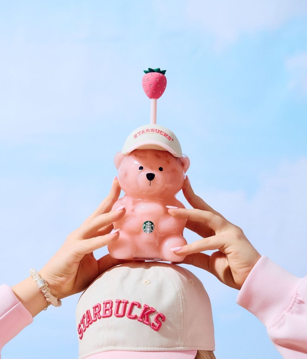 【美國限定】Starbucks 粉紅Bearista 小熊杯🩷🧸 - Topickstore