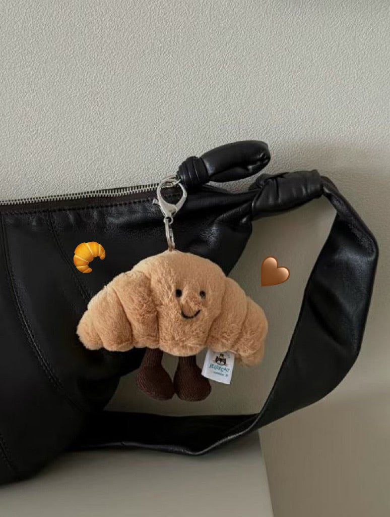 JELLYCAT QQ牛角包🥐掛飾 8cm - Topickstore