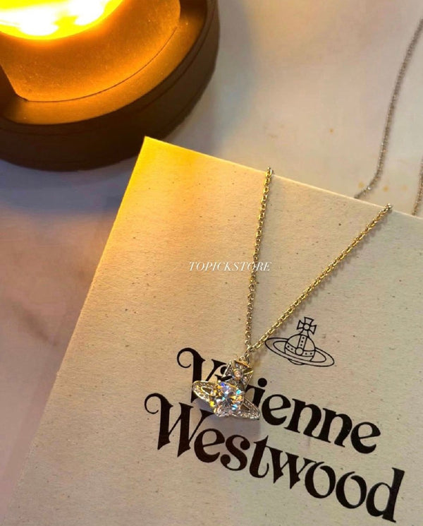 (送禮首選!!)Vivienne Westwood 心形閃鑽 Ariella 系列 - Topickstore