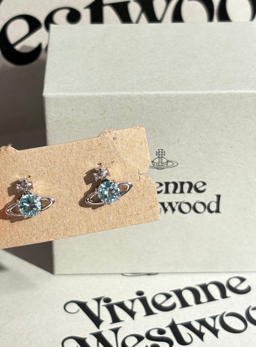 Vivienne Westwood 限定湖水綠💚Reina 耳環 ｜售完即止 - Topickstore