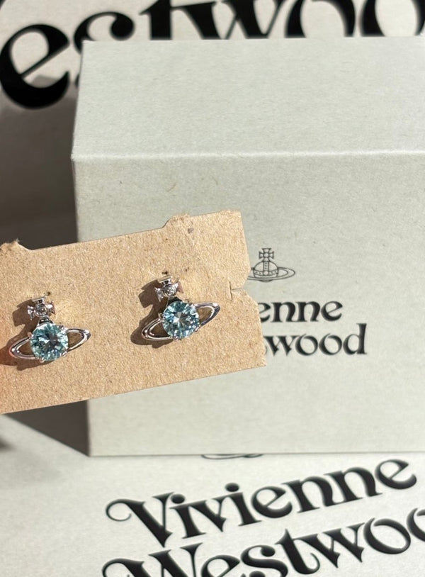 Vivienne Westwood 限定湖水綠💚Reina 耳環 ｜售完即止 - Topickstore