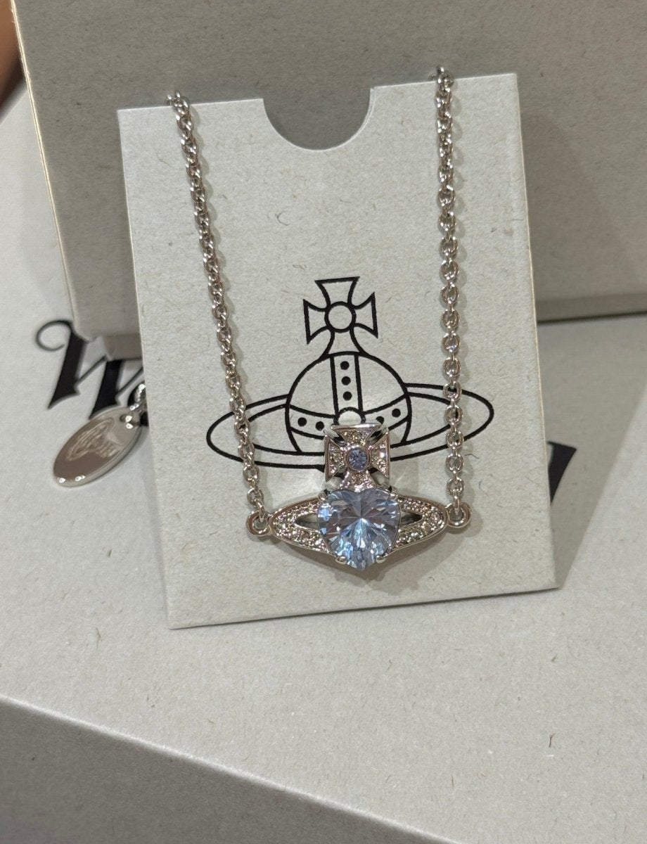 Vivienne Westwood Ariella 💙藍色心形閃鑽系列 - Topickstore