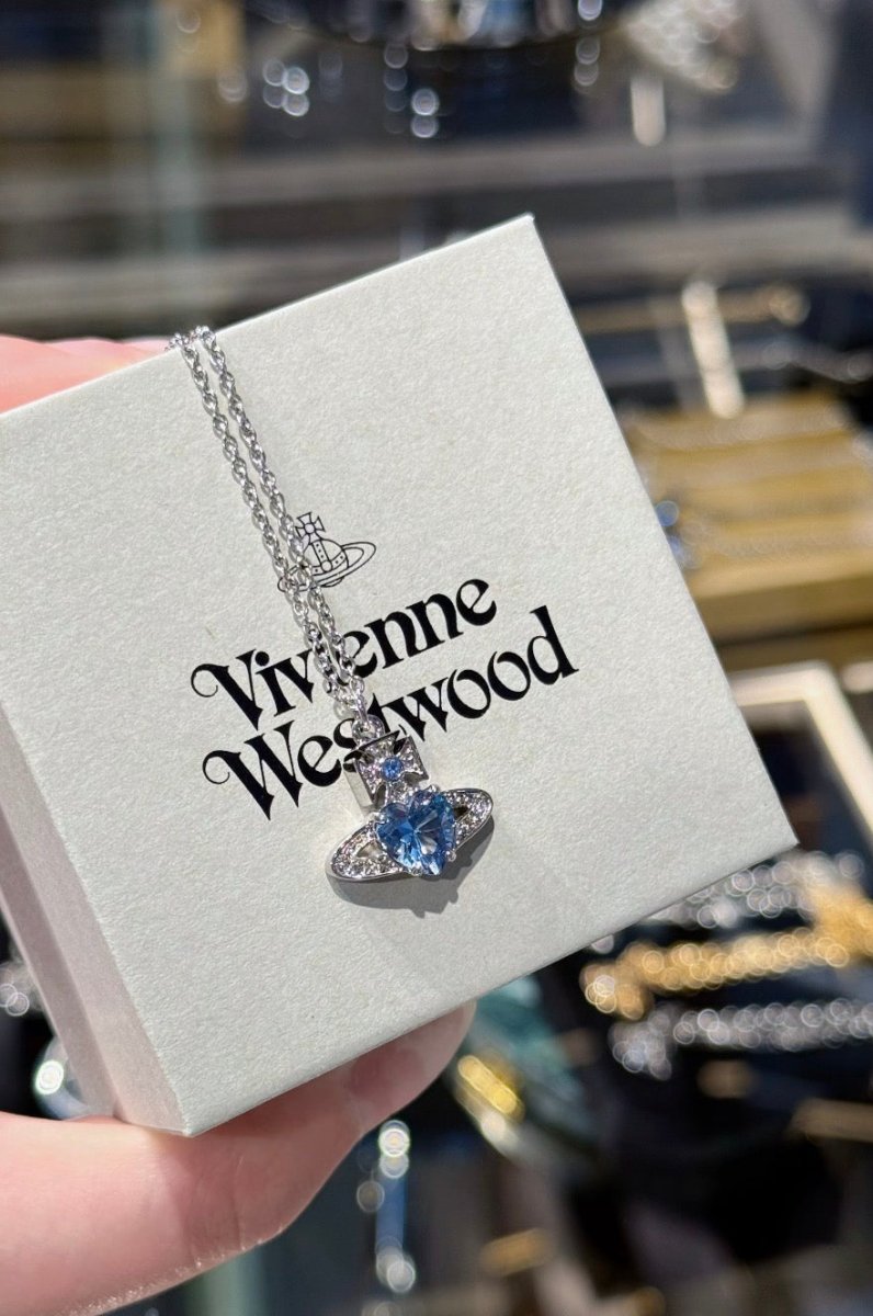 Vivienne Westwood Ariella 💙藍色心形閃鑽系列 - Topickstore