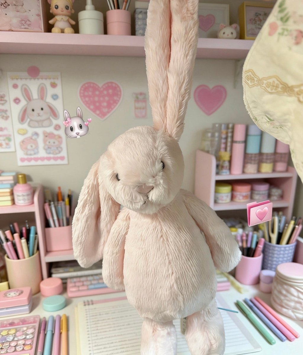 JELLYCAT 超夢幻色系🦄31cm BUNNY兔兔🐰｜櫻花粉🌸 & Tiffany Blue🩵 - Topickstore