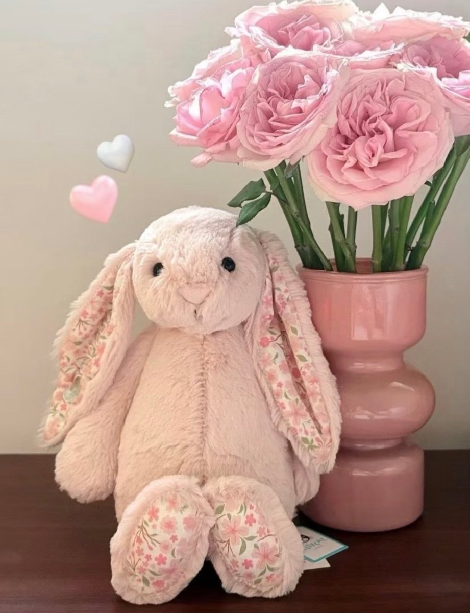 JELLYCAT Blossom Blush Bunny ｜31cm 碎花粉兔兔🐰超夢幻粉色🌸｜女生沒可能不愛💓✨］ - Topickstore