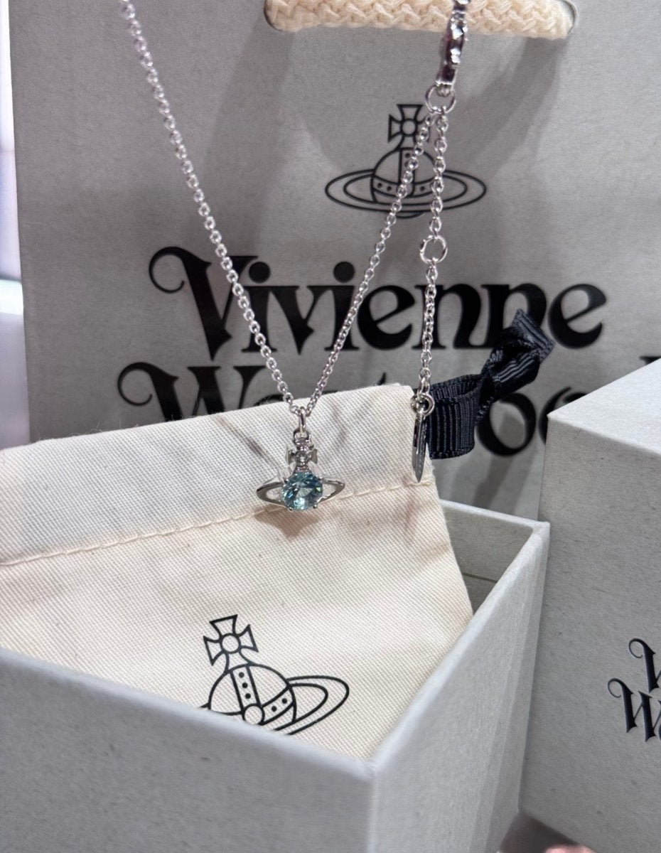 (已絕版!!)Vivienne Westwood 限定湖水綠💚Reina 項鏈 ｜售完即止!! - Topickstore