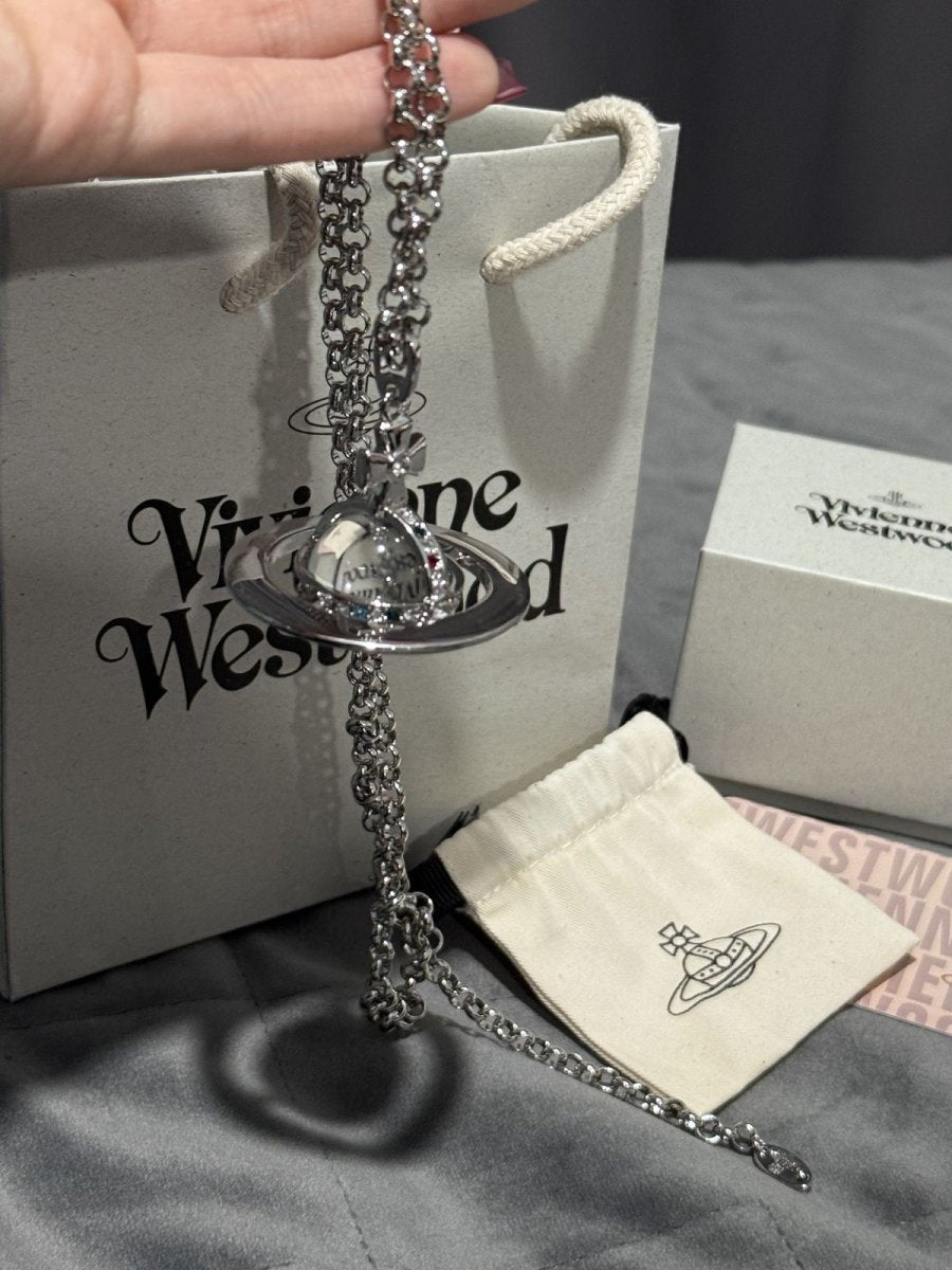 Vivienne Westwood 超夢幻透明ORB頸鏈🪐🤍 - TOPICKSTORE