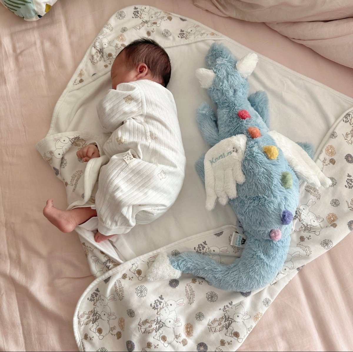 JELLYCAT 人氣新款SKY DRAGON🩵 ｜50cm公仔 & 迷你鎖匙扣 ✨ - Topickstore