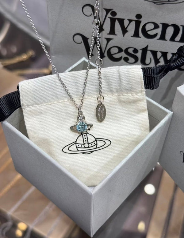 (已絕版!!)Vivienne Westwood 限定湖水綠💚Reina 項鏈 ｜售完即止!! - Topickstore