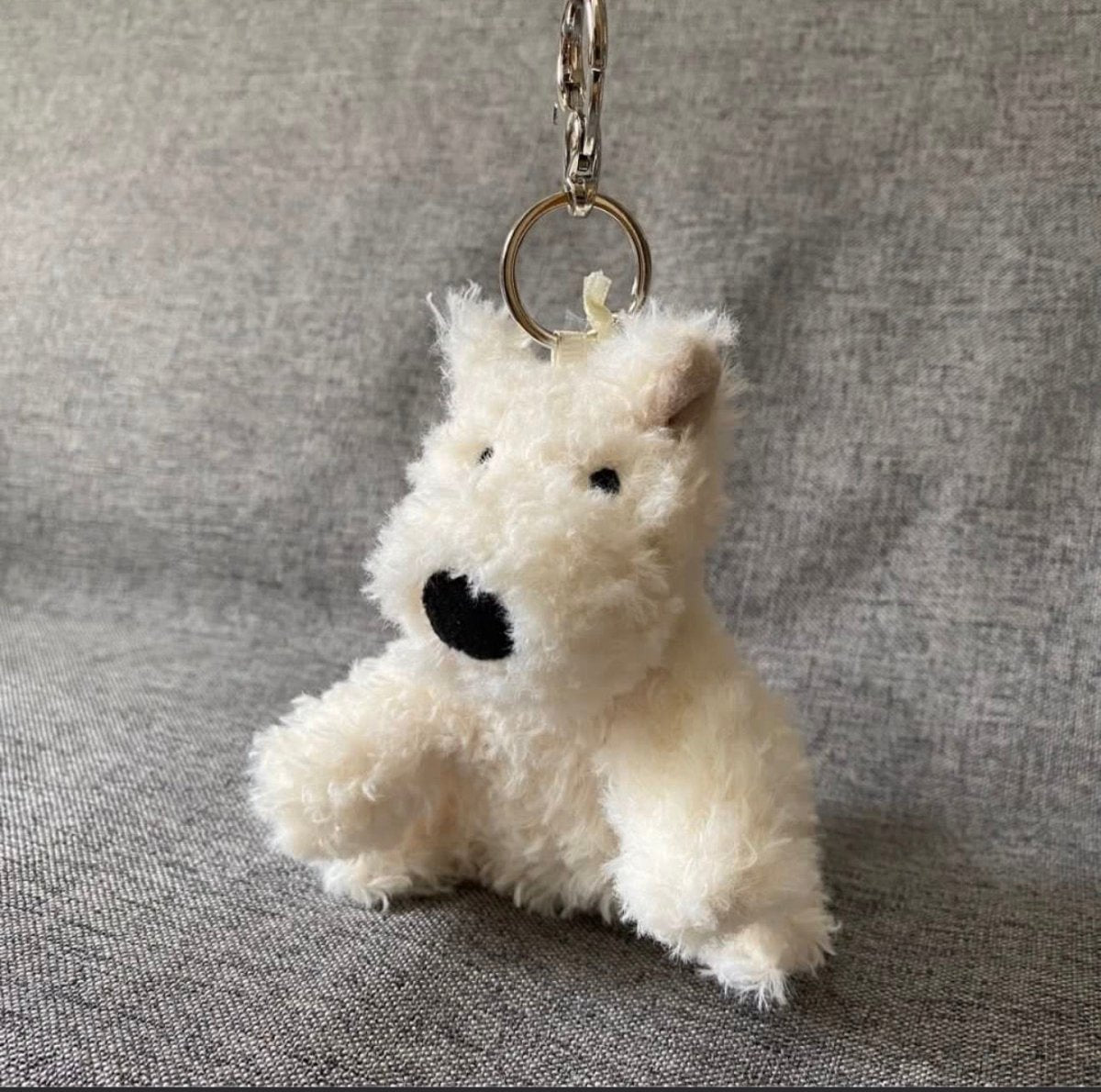 JELLYCAT Munro Scottie Dog Bag Charm｜超萌蘇格蘭小狗掛飾🐾🤍 - Topickstore