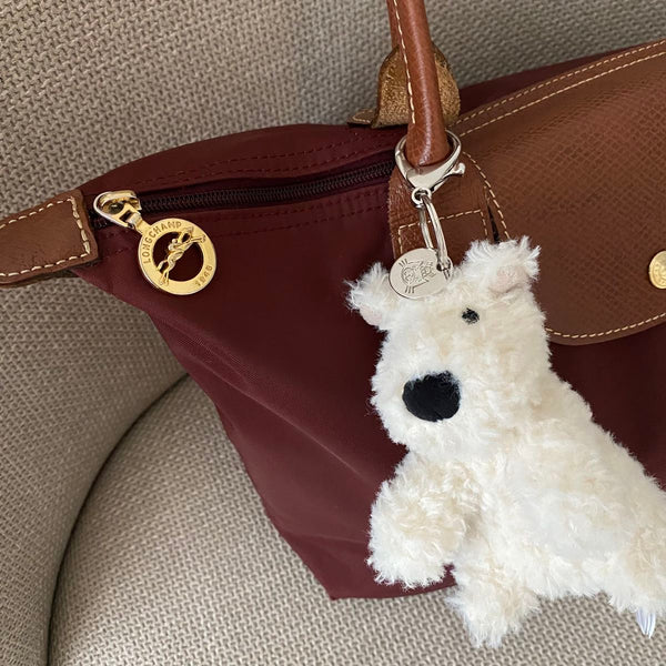 JELLYCAT Munro Scottie Dog Bag Charm｜超萌蘇格蘭小狗掛飾🐾🤍 - Topickstore