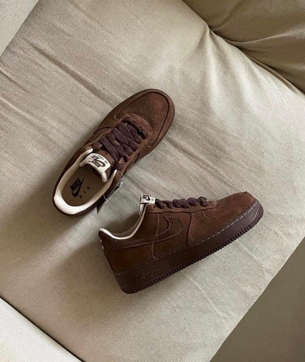 Nike Air Force 1 '07 "Cacao Wow" 深可可棕麂皮球鞋 ✨ - Topickstore