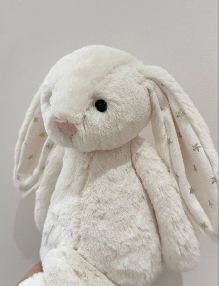 JELLYCAT 超熱賣斷曬貨！！奶白星星耳邦尼兔🌟🐰｜超級限量超級難找😭‼️ - Topickstore