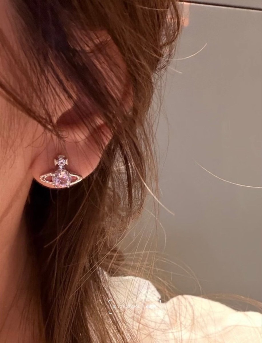 Vivienne Westwood Reina Earrings香檳粉🍾耳環 - Topickstore