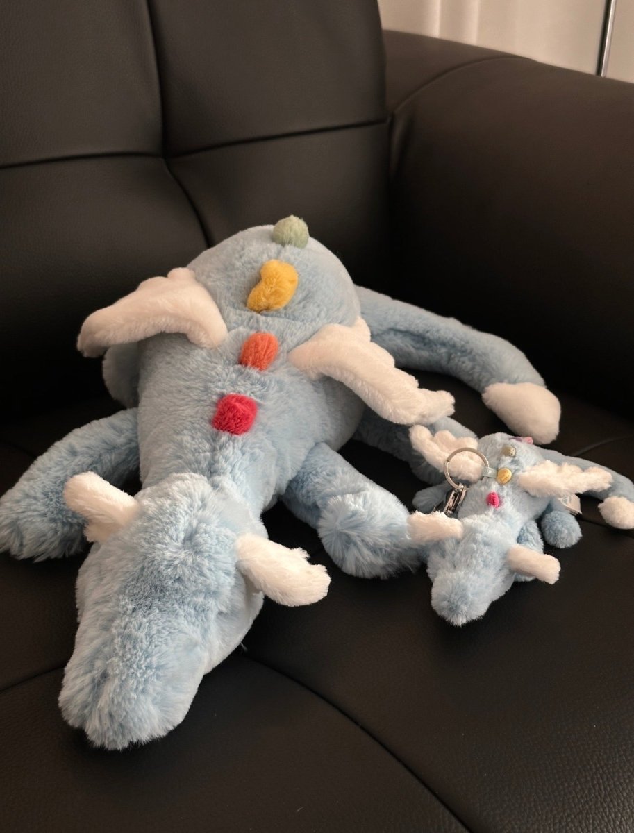 JELLYCAT 人氣新款SKY DRAGON🩵 ｜50cm公仔 & 迷你鎖匙扣 ✨ - TOPICKSTORE
