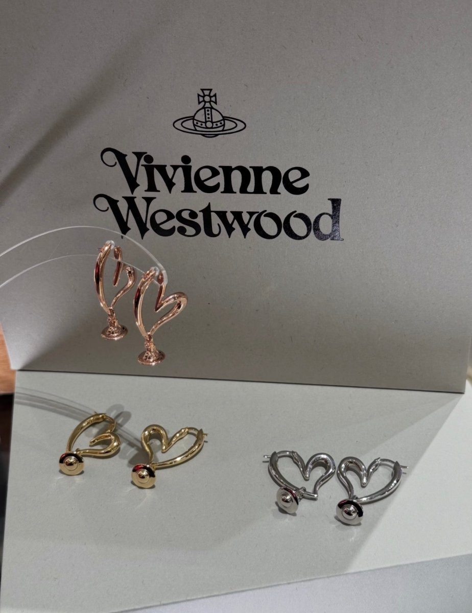 Vivienne Westwood Emily Earrings 愛心吊墜耳環 - Topickstore