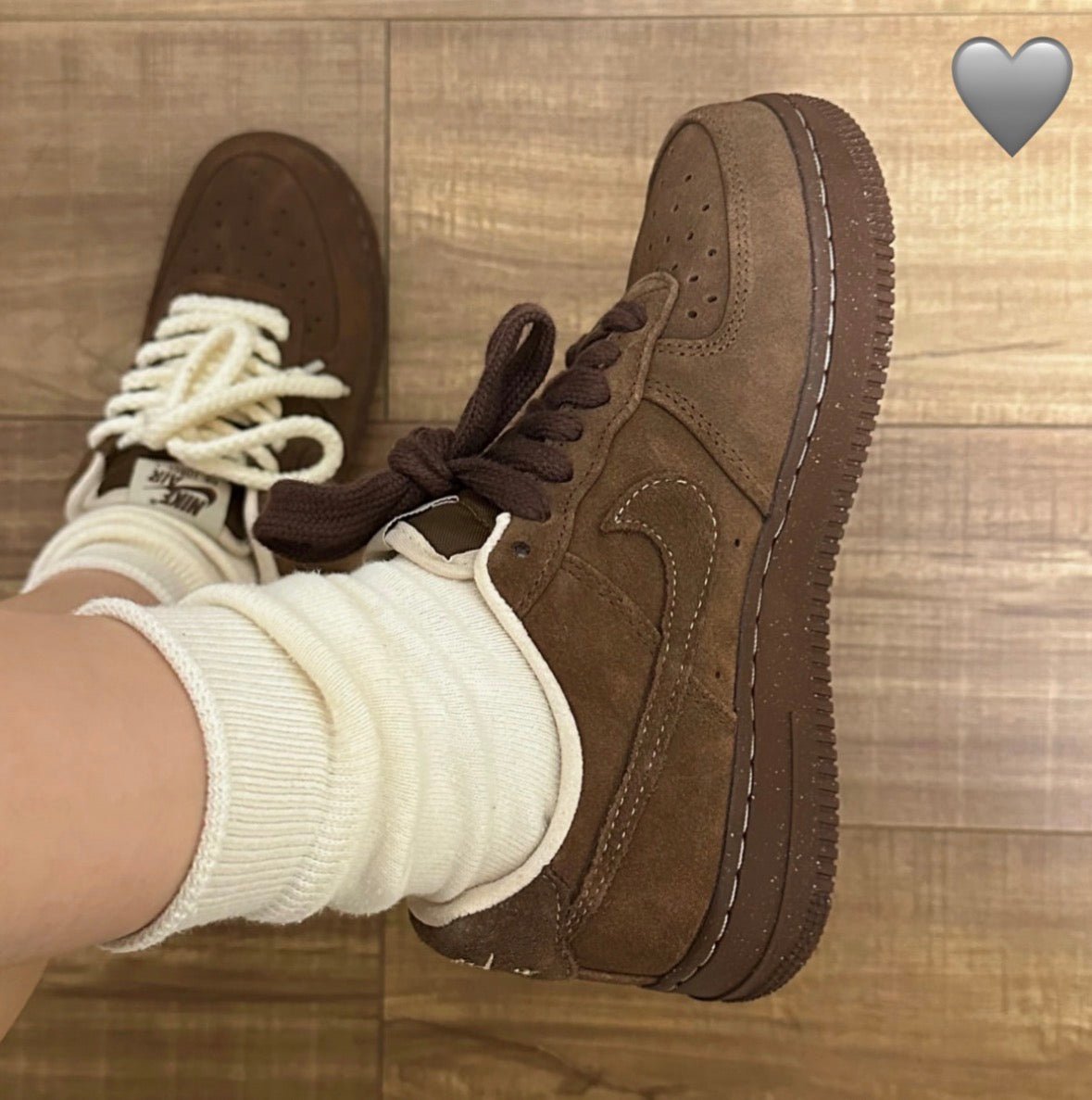 Nike Air Force 1 '07 "Cacao Wow" 深可可棕麂皮球鞋 ✨ - Topickstore