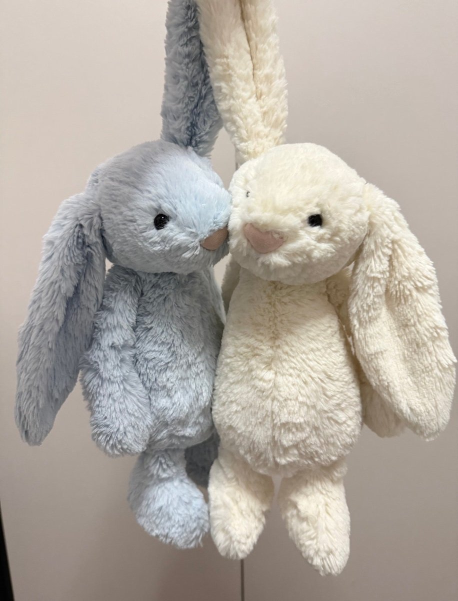 JELLYCAT 超夢幻色系🦄31cm BUNNY兔兔🐰｜櫻花粉🌸 & Tiffany Blue🩵 - Topickstore