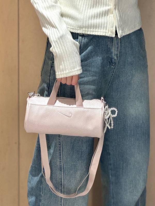 Nike Clash Mini Barrel Bag 馬年限定珠光粉圓筒包✨ - Topickstore