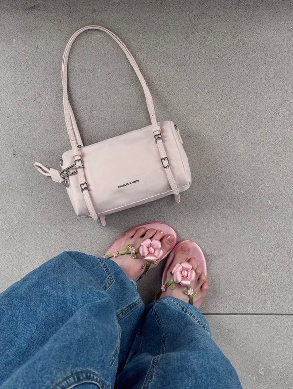 CHARLES & KEITH LEVY 波士頓包｜[超夢幻粉紅・氣質少女感] - Topickstore