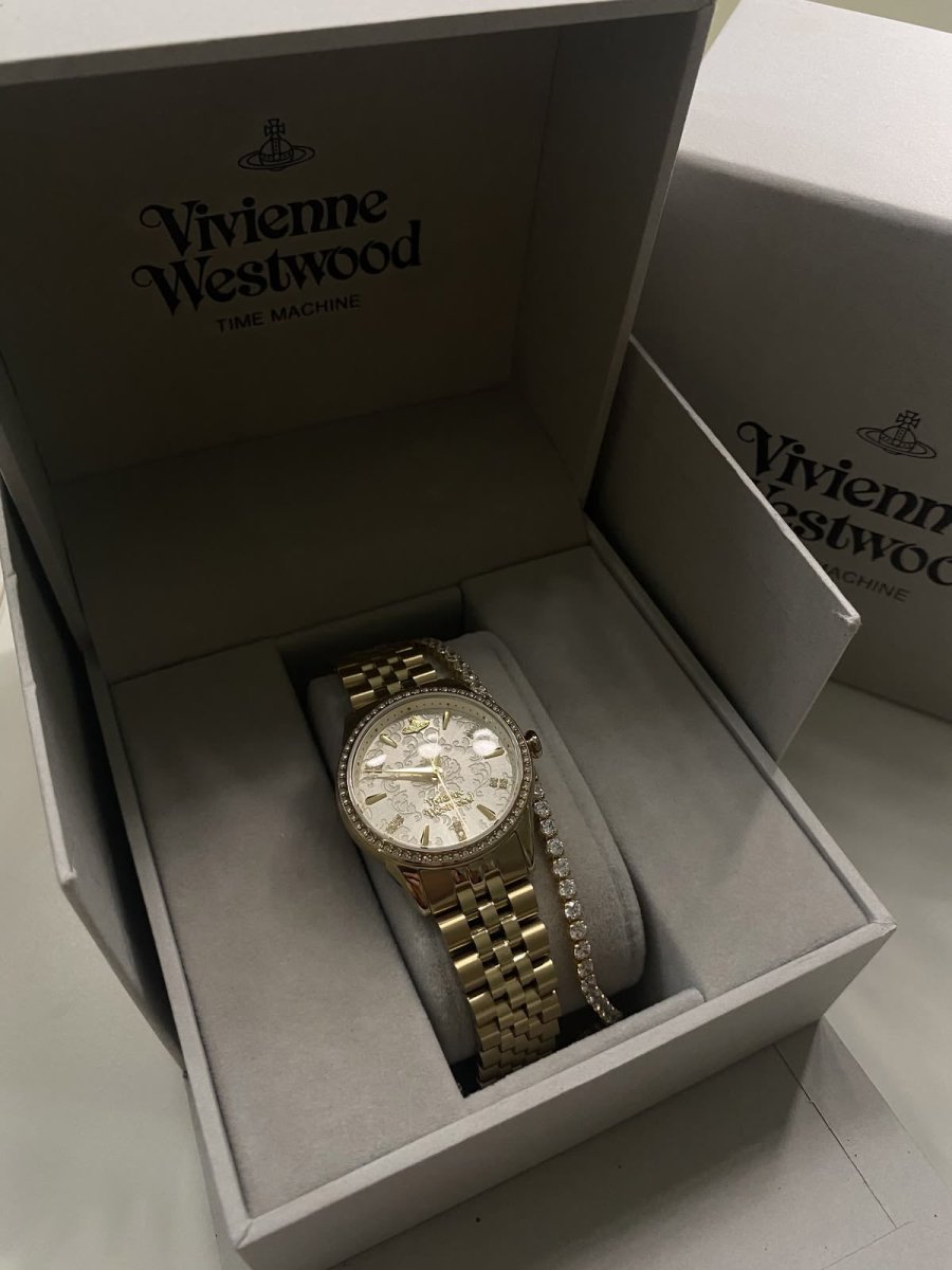 Vivienne Westwood Little Wallace Watch - 碎花金 - Topickstore