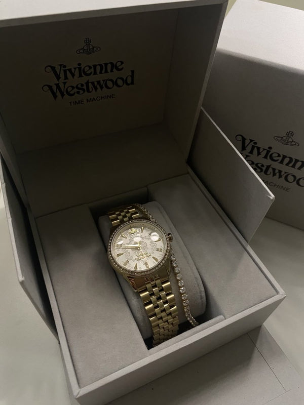 Vivienne Westwood Little Wallace Watch - 碎花金 - Topickstore