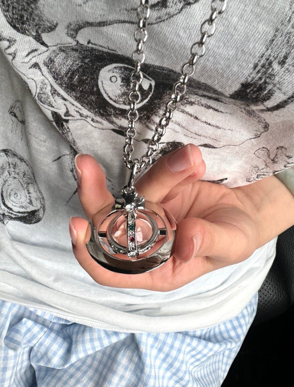 Vivienne Westwood ORB pendant 透明款🫧 - Topickstore