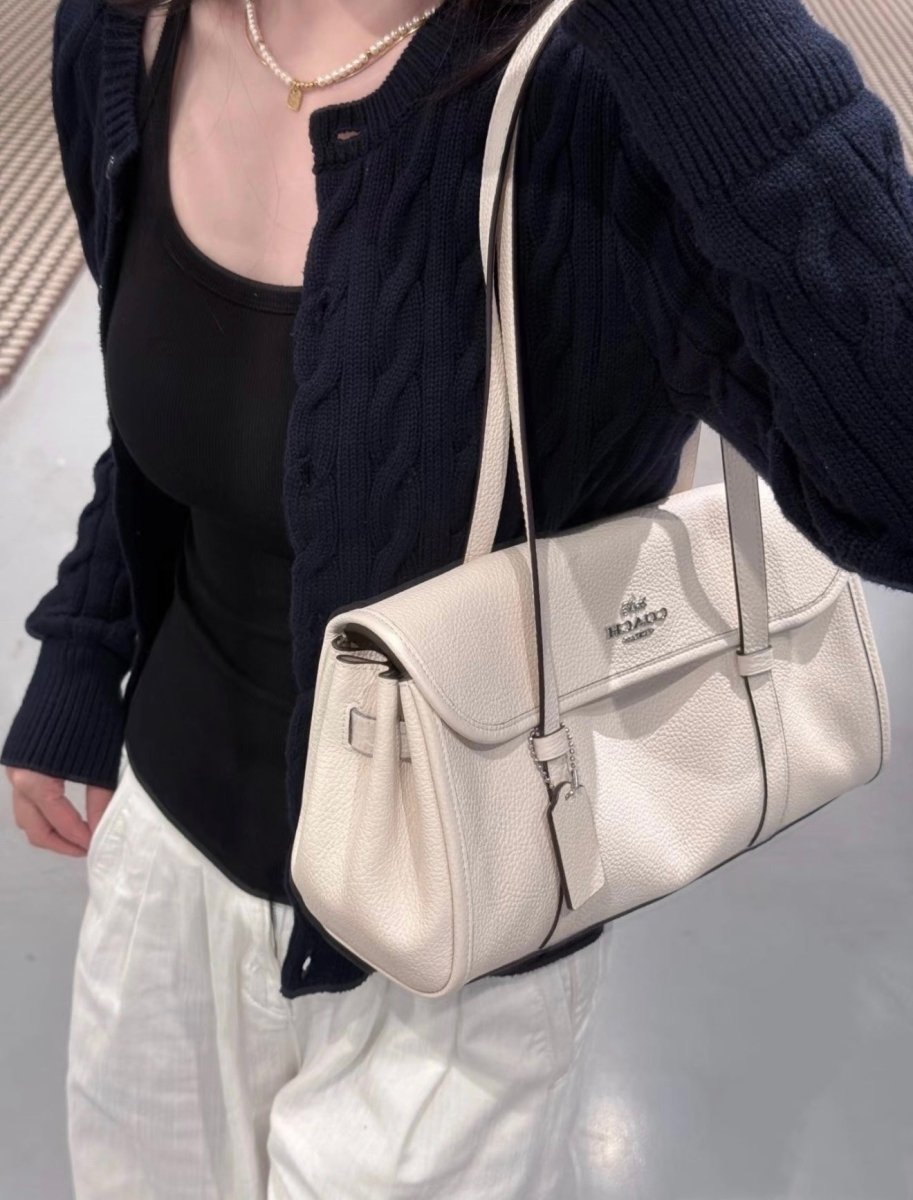 Coach BRIDGET FLAP SHOULDER BAG 復古翻蓋單肩手袋 - Topickstore