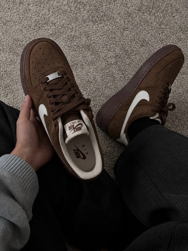 秋冬新款！Nike Air Force 1 '07 摩卡深棕麂皮鞋🍂 - TOPICKSTORE