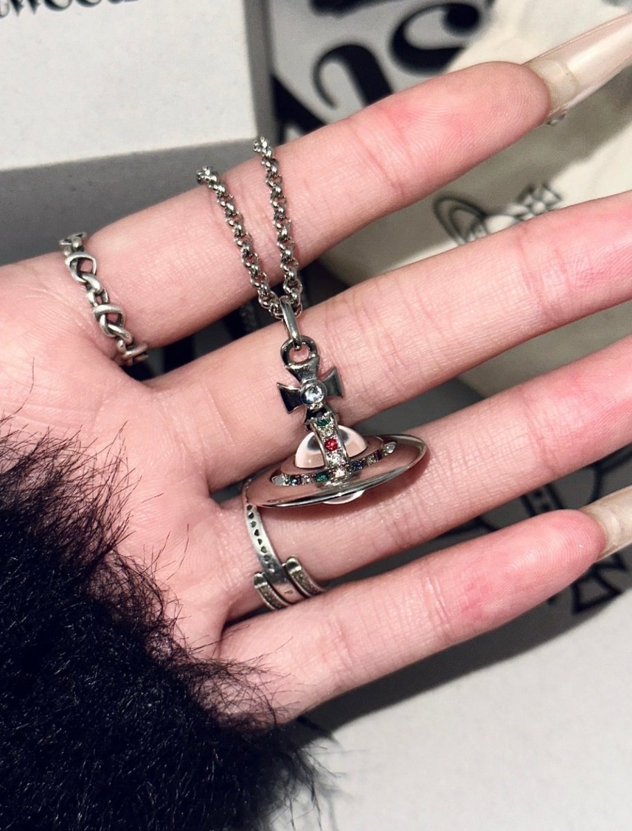 Vivienne Westwood ORB pendant 透明款🫧 - Topickstore