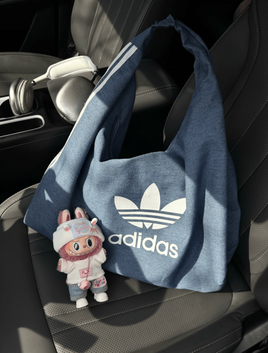 ADIDAS Originals Cotton Shoulder Bag 復古水洗棉質肩背袋 - Topickstore