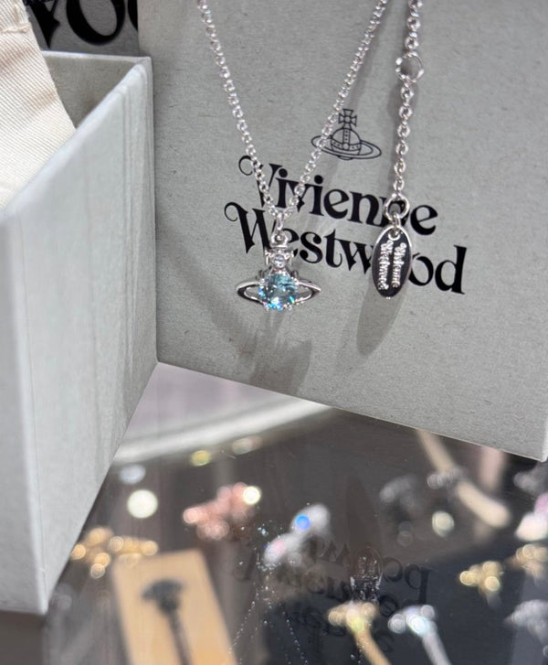 (已絕版!!)Vivienne Westwood 限定湖水綠💚Reina 項鏈 ｜售完即止!! - Topickstore