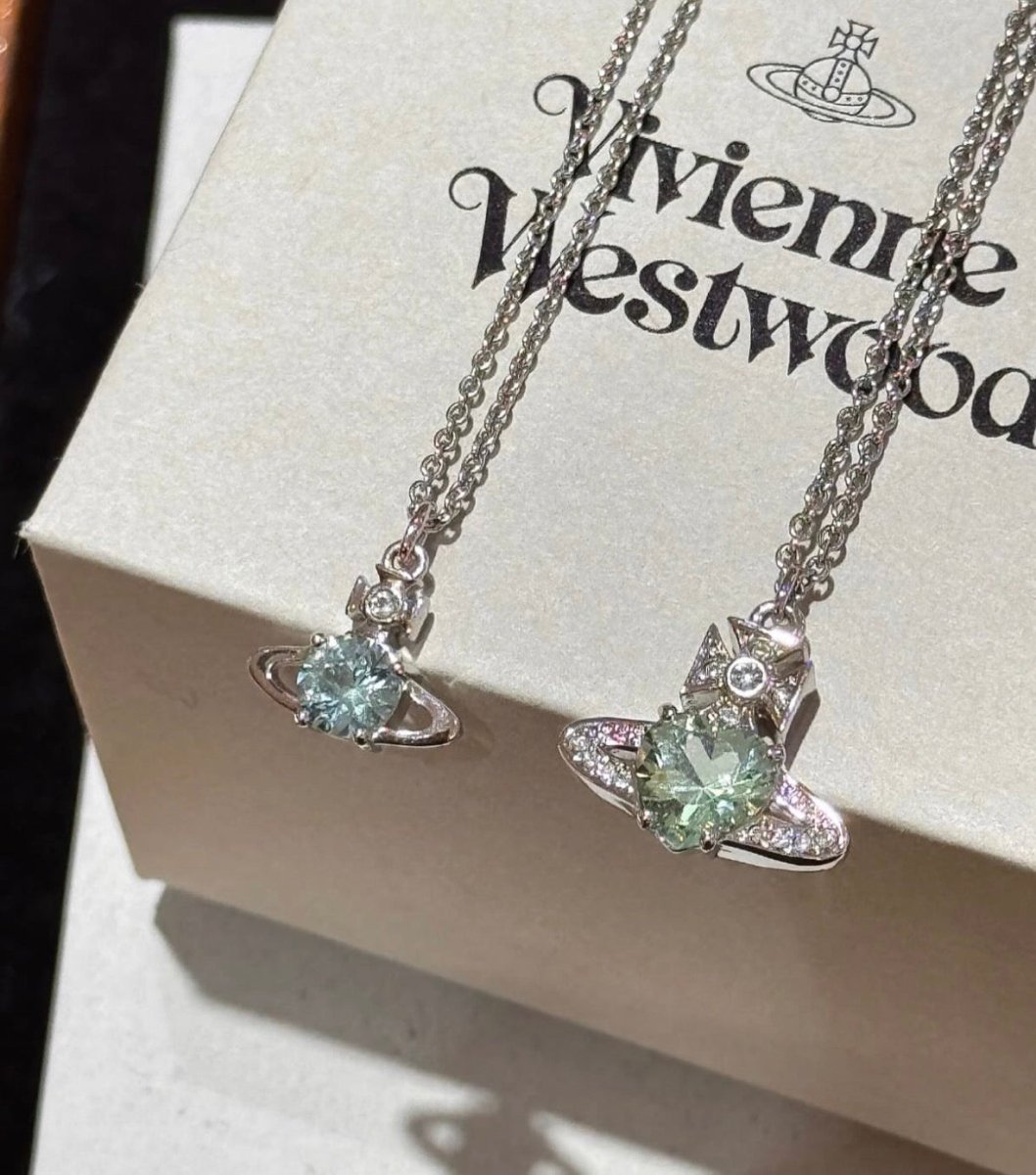 (已絕版!!)Vivienne Westwood 限定湖水綠💚Reina 項鏈 ｜售完即止!! - Topickstore