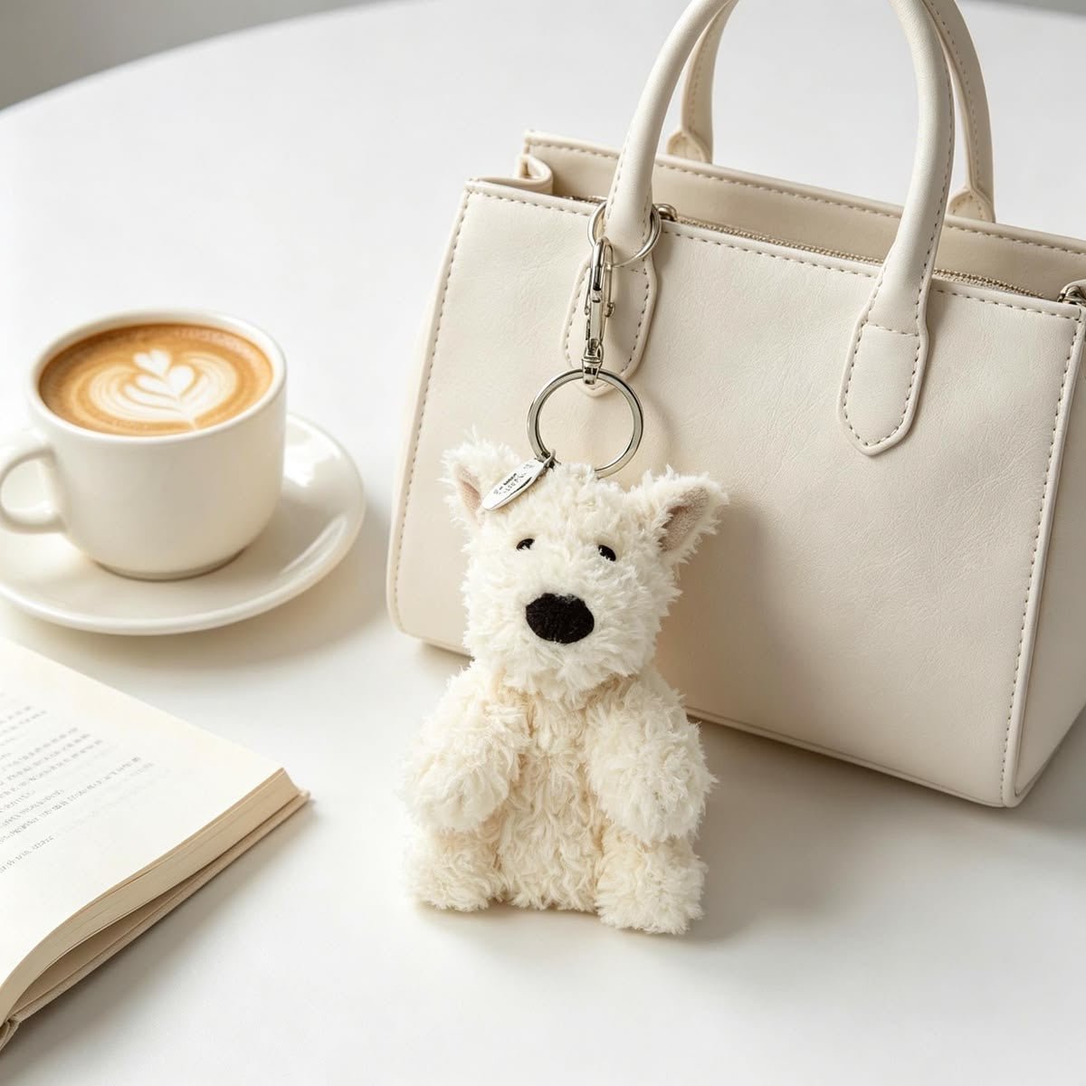 JELLYCAT Munro Scottie Dog Bag Charm｜超萌蘇格蘭小狗掛飾🐾🤍 - Topickstore