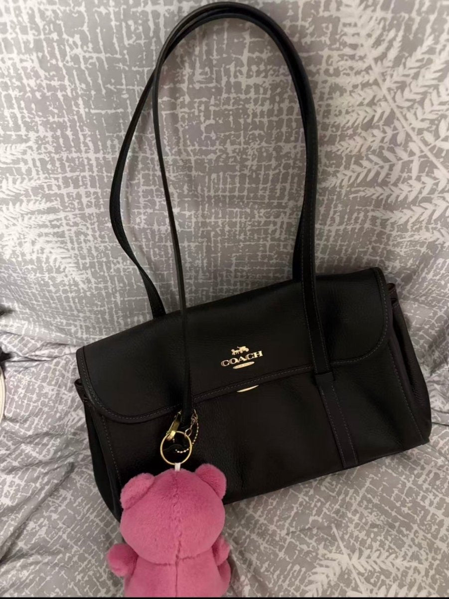 Coach BRIDGET FLAP SHOULDER BAG 復古翻蓋單肩手袋 - Topickstore