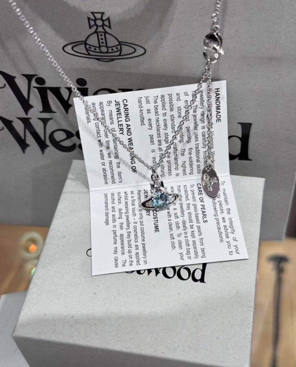 (已絕版!!)Vivienne Westwood 限定湖水綠💚Reina 項鏈 ｜售完即止!! - Topickstore