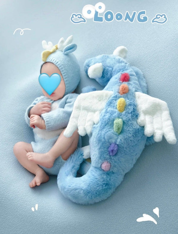 JELLYCAT 人氣新款SKY DRAGON🩵 ｜50cm公仔 & 迷你鎖匙扣 ✨ - TOPICKSTORE