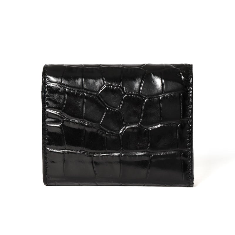 Vivienne Westwood Orb Clasp Wallet 2026✨新款鱷魚皮ORB垂墜銀包🖤 - Topickstore