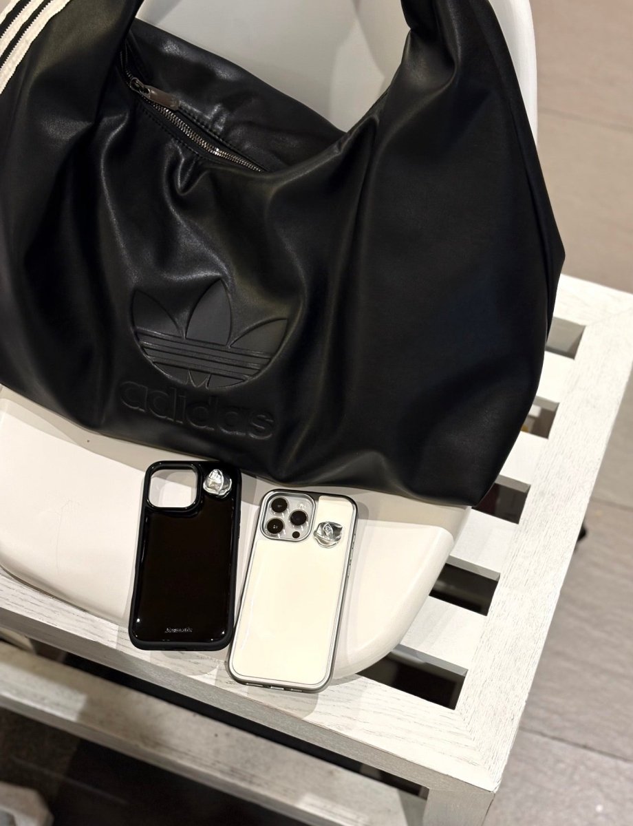 ADIDAS ORIGINALS 皮革大雲朵包 大容量單肩袋｜韓系鬆弛感 - Topickstore