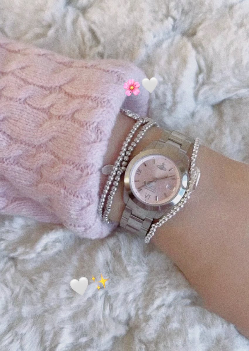 (少女感滿分💗)Vivienne Westwood Fenchurch Watch -超溫柔櫻花粉 - Topickstore