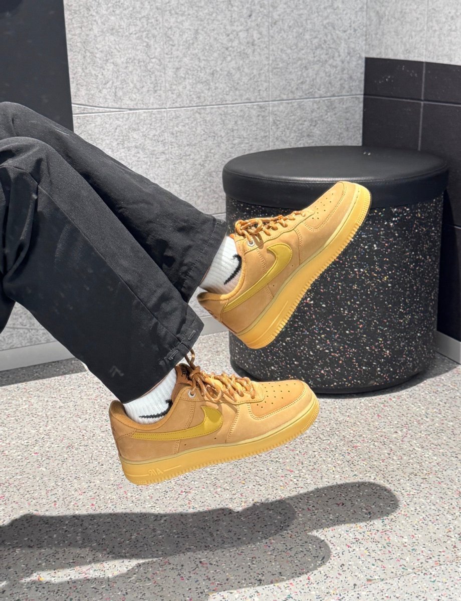 Nike Air Force 1 '07 WB 小麥色麂皮焦糖底 - Topickstore