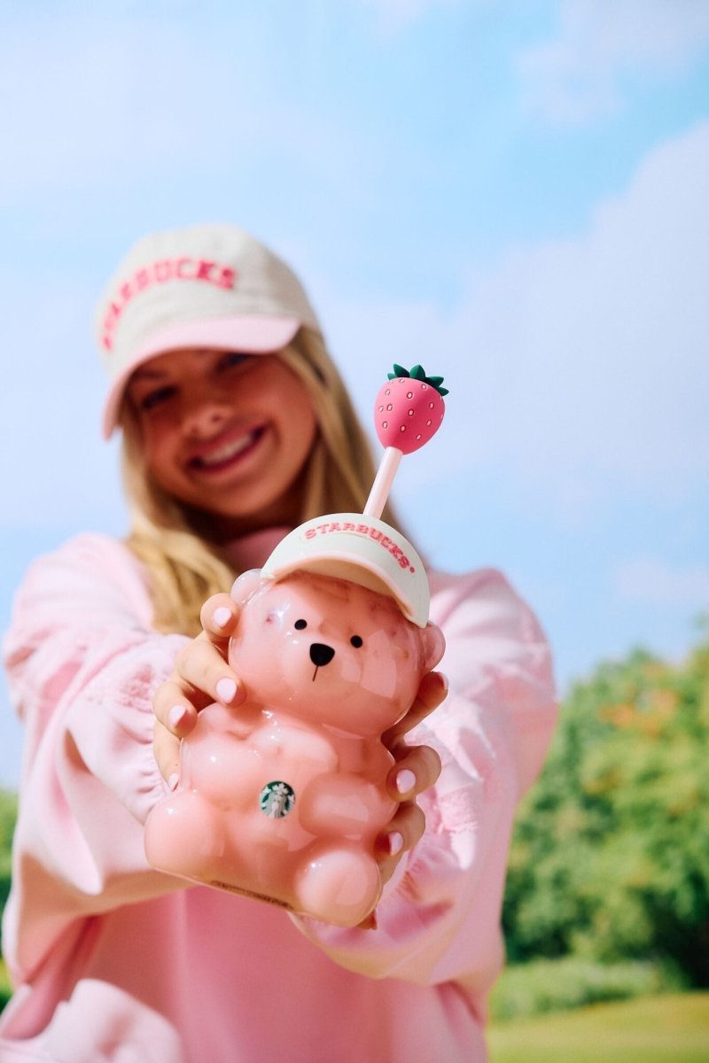 【美國限定】Starbucks 粉紅Bearista 小熊杯🩷🧸 - Topickstore