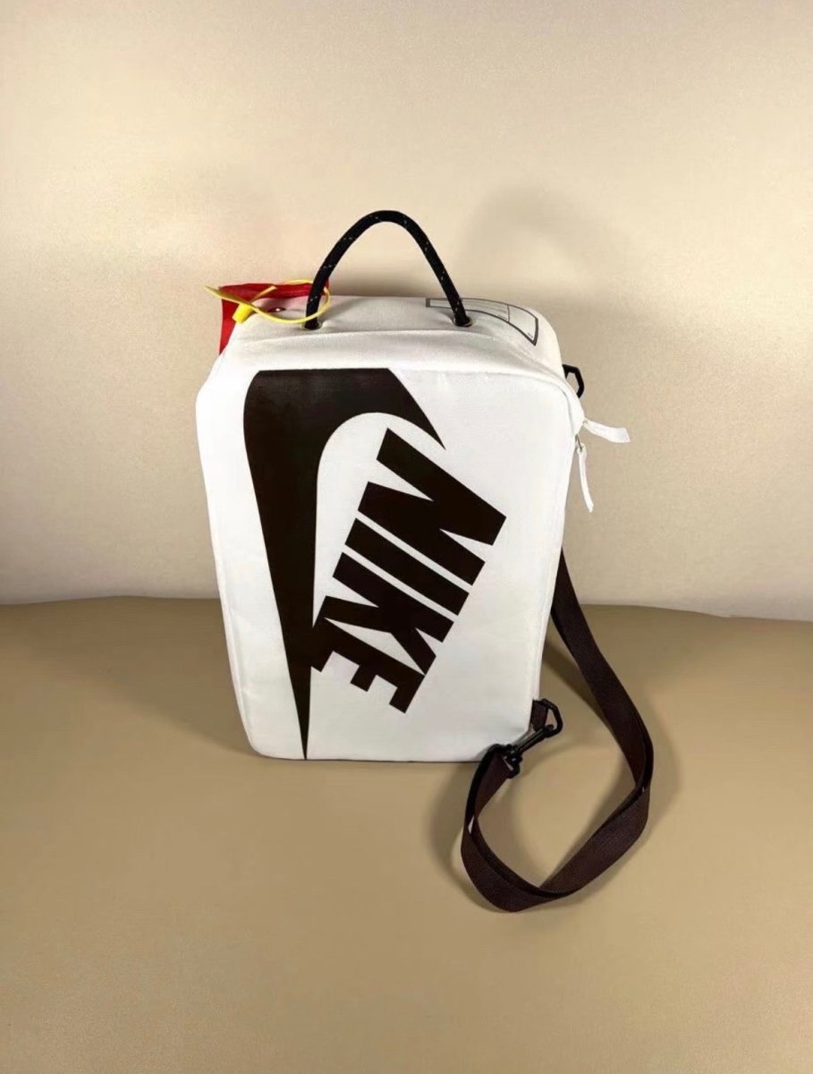 Nike Shoe Box Bag Sail Brown白巧克力色手提斜孭兩用鞋盒包 - TOPICKSTORE